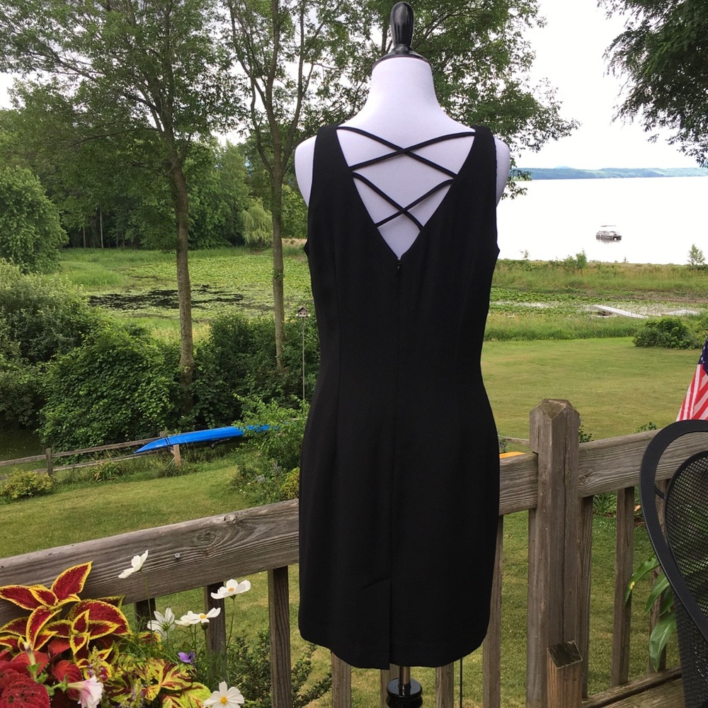 Vintage Amanda Smith Black Dress